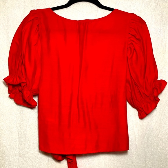 SAR MICHEL, Women Red Shirt, Sz: Medium - Picture 2 of 3